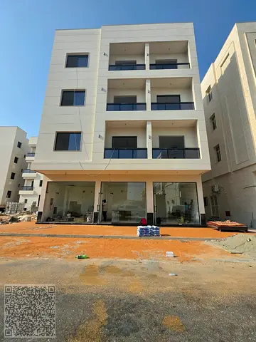 بناية جديدة للبيع في العالية عجمان سكني تجاري G+3، أرض 2755 قدم² وبناء 8202 قدم²، 3 محلات و8 وحدات سكنية، حجر بالكامل، 4.2 مليون درهم