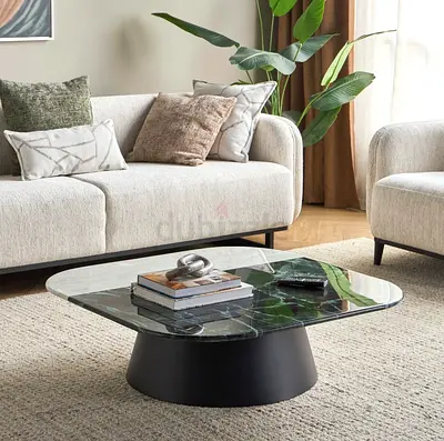 Folkestone Faux Marble Top Coffee Table
