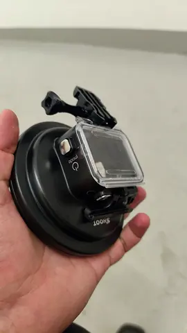 SHOOT Suction Cup Mount with Waterproof Case for Action Camera