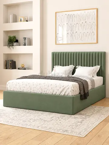 Brand New queen size bed with madical mattress with storage more details call and WhatsApp