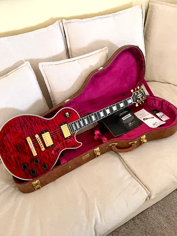 Gibson Les Paul Custom Shop, Fire Tiger Quilt Top, Stunning MINT!!