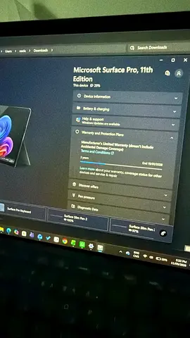 Microsoft Surface Pro 11th Gen - Good Condition, Works Well