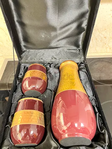 Authentic 100% Pure Copper Bedside Water Gift Set (Made in India)