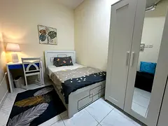 FURNISHED CLOSED PARTITION ROOM FOR WORKING GENT IN QASIMIA SHARJAH