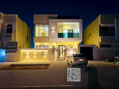 Own a luxury villa on the main road in Ajman—ready for immediate move-in. Freehold ownership, with all registration and title fees included.