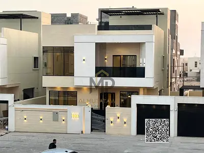 Own a luxury villa on the main road in Ajman—ready for immediate move-in. Freehold ownership, with all registration and title fees included.