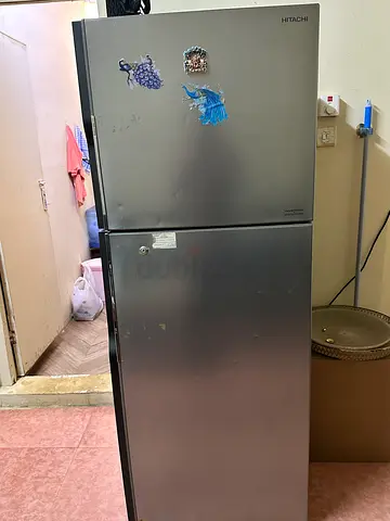 Hitachi two-door refrigerator - good working condition