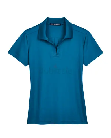 Teal Women's Short Sleeve Polo Top - Size M