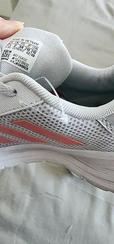 Lightweight white women's running shoes - size EU 34 / UK 2