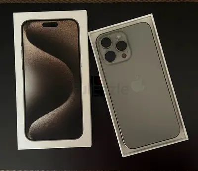 iPhone 15 Pro Max 256GB Natural Titanium | UAE | Mint Condition | Box