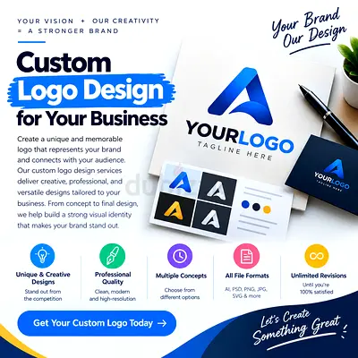 Custom Logo Design for Your Business