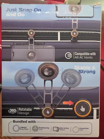 Universal Magnetic Car Vent Phone Holder (new in box)