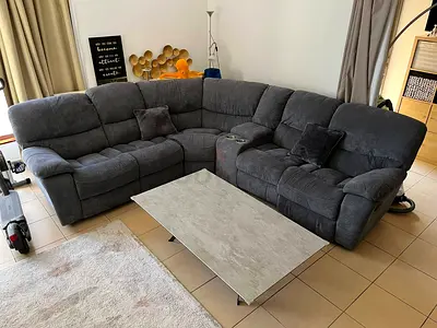 Large Comfortable Recliner Corner Sofa - Excellent Condition
