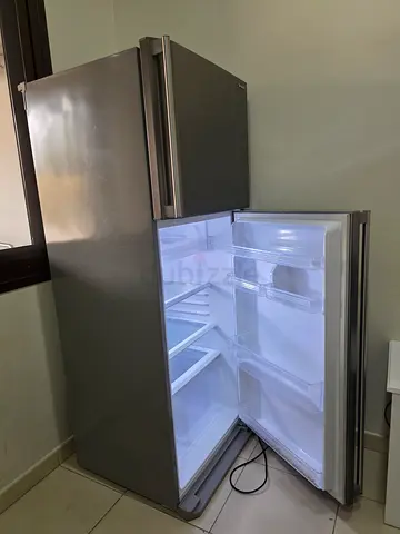 Stainless Steel Refrigerator - Good Working Condition