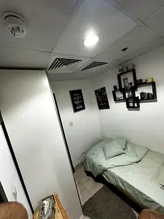 Room in An apartment with clean and Friendly environment, 2 minute walk from Al furjan Metro Station