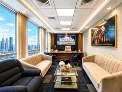 Furnished Office | Open City Views | Ready to Use