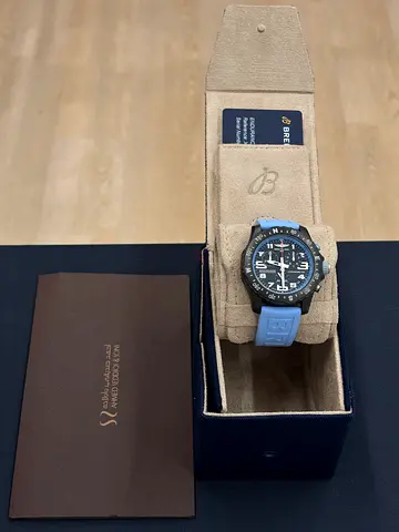 Breitling Endurance Pro-style Sport Watch Tiffany Colour 2022 With Purchase Receipt