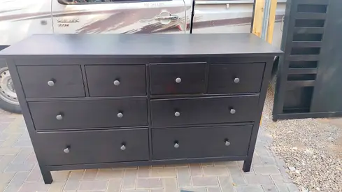 IKEA heamness chest drawer black