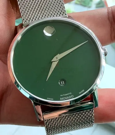 Original - swiss made - Movado Museum Classic Automatic Stainless