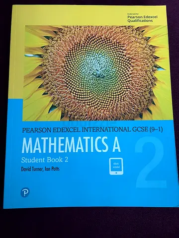 Pearson Edexcel International GCSE Mathematics A Student Book 2 (David Turner, Ian Prits)