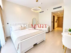 Furnished Studio | Azizi Riviera 34 | Balcony | City View