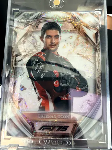 Esteban Ocon F1 Racing Collectible Card — Framed/Protected