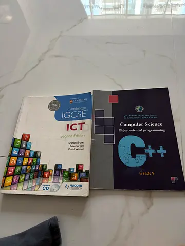 Cambridge IGCSE ICT and Computer Science (Grade 8) Textbooks - Good Condition
