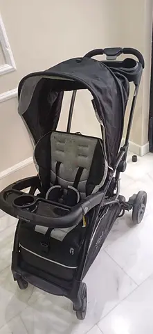 Baby Trend Sit N' Stand Stroller – Black & Grey