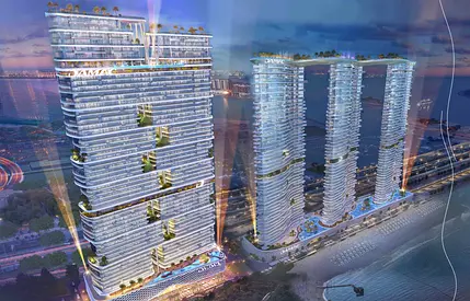2 Bedroom DAMAC Bay 2 by Cavalli I Sculpted Coastal Living I Iconic Dubai Waterfront Address