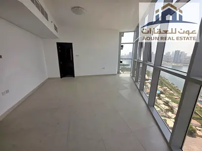 *For Rent in the Most Prestigious Towers of Al Majaz 1 — A Luxurious 3-Bedroom + Living Room Apartment (First Occupant) with a Stunning Panoramic View