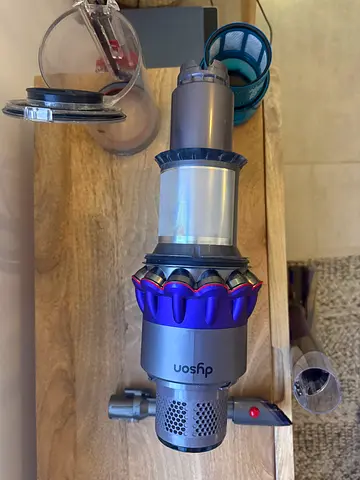 Dyson Gen5detect Absolute (Iron/Purple) Cordless Vacuum Cleaner - Good Condition, Fully Working
