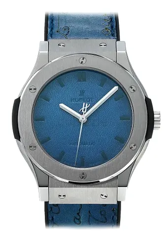 Hublot Classic Fusion Berluti Blue limited Edition