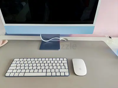Apple iMac with Magic Keyboard and Magic Mouse (Blue) - Good Condition