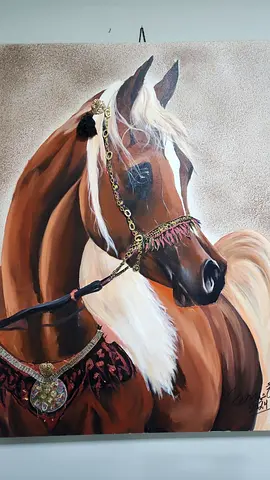 Horse Portrait Painting