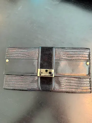 Jimmy choo clutch bag
