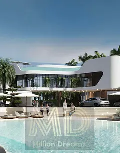 6BR Villa with private pool and elevator | Park & Lagoon Views | Furnished