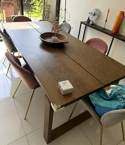Dining table 220 x 100 cm - Without chairs
