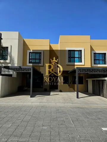 فرصة مستثمر لقطة! | تاون هاوس 3 غرف + خادمة مؤجر بـ 120 ألف درهم في مدينة الشارقة المستدامة | أرض 2,675 قدم | طاقة شمسية