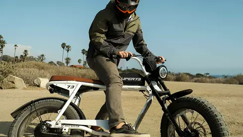 Super73 - S2 Electric Bicycle / Fat Tire E-bike - New Condition + FREE extra brown saddle