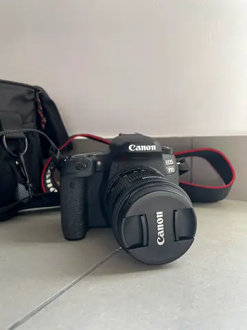 Canon EOS 77D DSLR + 18-55mm Lens + Accessories – Excellent  Perfect for Videography Condition