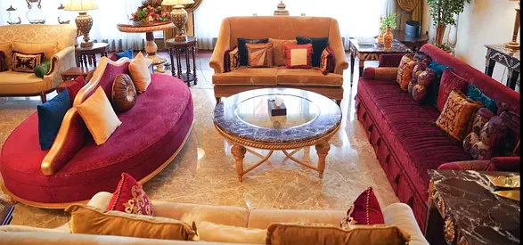 Sofa Set with Center Table