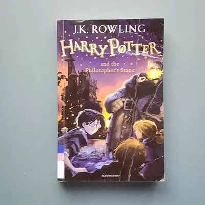Harry Potter and the Philosopher's Stone by J.K. Rowling (Used paperback)
