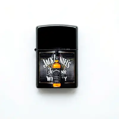 Black Jack Daniel's Zippo-Style Lighter UNUSED 193