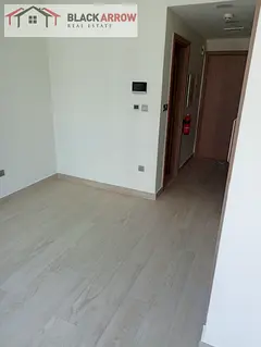Pool & Courtyard View | Unfurnished Studio | Balcony