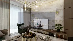 Furnished 2BR Apartment | Private Plunge Pool | Downtown & Pool Views | Samana Waves, JVC