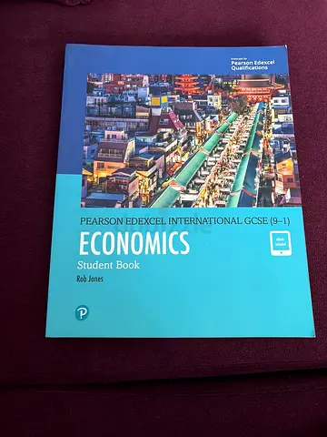 Pearson Edexcel International GCSE Economics Student Book