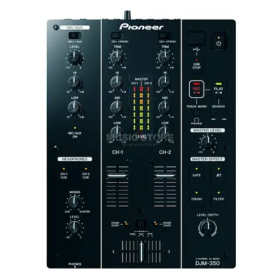 Pioneer DJ DJM 350 2-Channel Mixer Good Condition