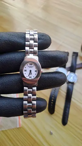 Charriol AZURO 300905 White Dial Oval 24mm Stainless Steel Quartz Women's Watch Used watch