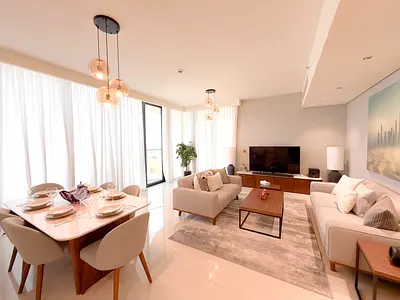 Brand New 3BR +Maid | Waterfront Luxury | Sea view
