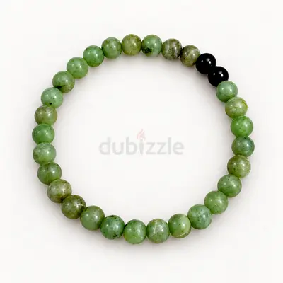 Real stone bracelet jade
